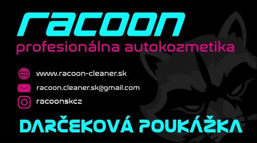 darčeková poukážka Racoon Cleaning Products